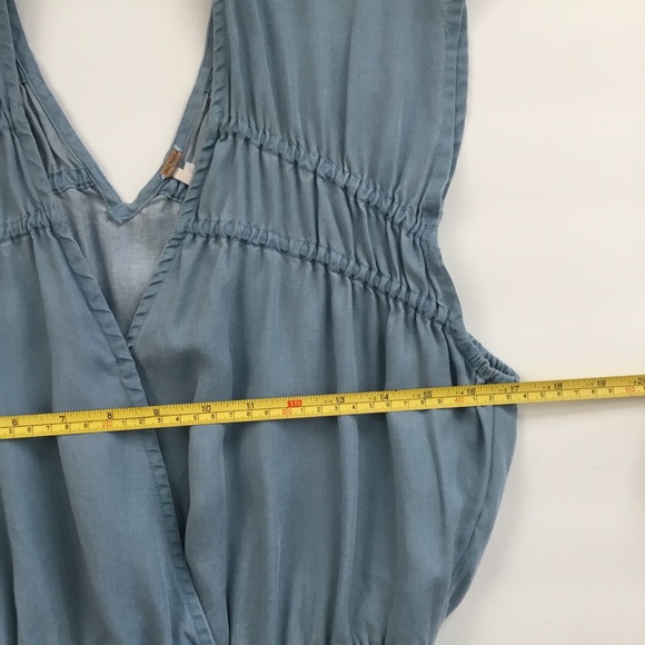 Free People Anthropologie Zaza Ruched Bodysuit Size XS - Picture 9 of 9